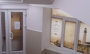 Парадная лестница БЦ МАЯК